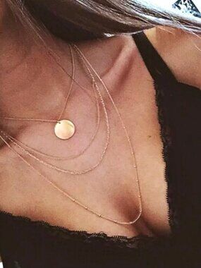“Simple Splendor” Minimalist Boho Pendant Necklace